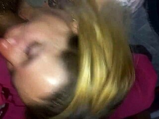 my girlfriend gives an amazing blowjob and swallows the cum with a facial.