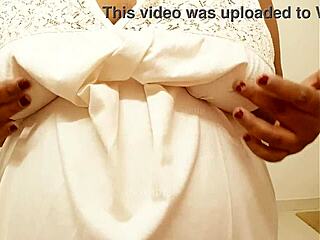 Madhya Pradesh girl shows her big boobs