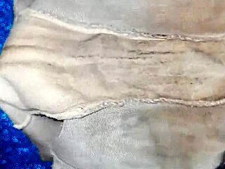 I found the neighbor's dirty panties by mistake