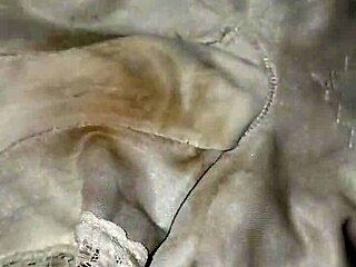 I found the neighbor's dirty panties by mistake