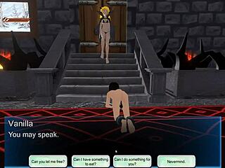 Femdom vampire dominates in whirlpool pov piss game