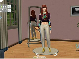Creating Indian Looking Teen Girl Sim - 2