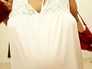 Madhya Pradesh girl shows her big boobs