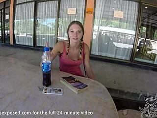 Belgian teen couple shares nervous holiday sex tape from India