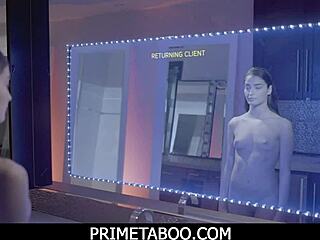 Slutty teen 18+ receives intense anal sex from behind