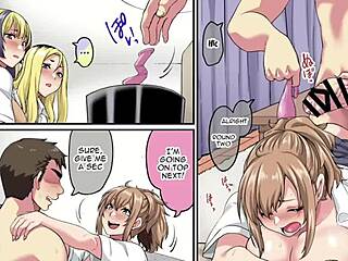 Papakatsu Sefri Gal Brings Friend Leading To Reverse Domination And Intense Exploitation In Home Setup Part 1