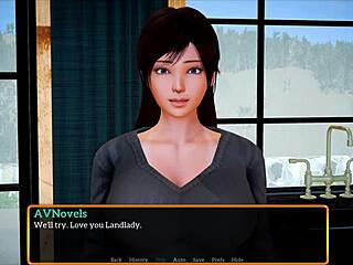 Visual novel with interactive gameplay, walkthrough of a new family 543