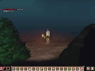 feeling the crazy island survival game with anime girls