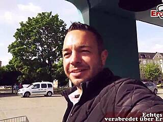 fat girl shows tits and fucks outdoor pov without condom.