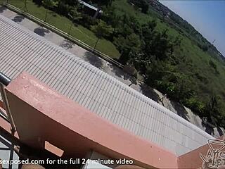 Belgian teen couple shares nervous holiday sex tape from India