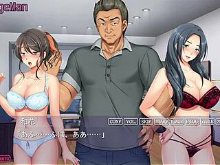 why does hiroto lick his wife's creampie in the anime?