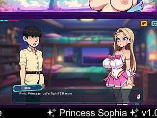 princess sophia v1.0 GETS NAUGHTY in erotic cartoon