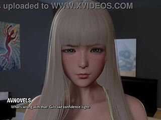 Hentai game with 3D anime-style gameplay and visual novel elements
