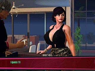 Big tits babe gets pussy creampied and cumshot in exposed game episode 3