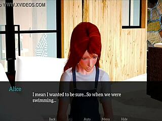 My new family episode 96 with redhead and homemade scenes