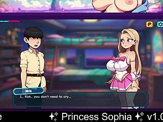 princess sophia v1.0 GETS NAUGHTY in erotic cartoon