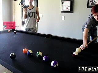 sweet school gay boys fuck by the pool