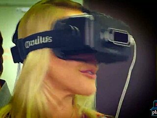 Exploring Virtual Reality Porn Shoot with Brunette Blowjob