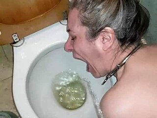 Female Slave Endures Humiliation Uro