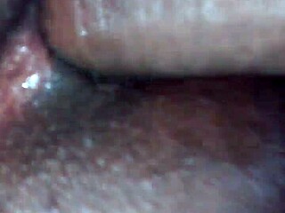 Ebony Shemale Amateur with Cock