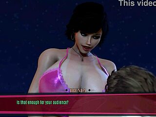 Big tits babe gets pussy creampied and cumshot in exposed game episode 3