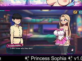 princess sophia v1.0 GETS NAUGHTY in erotic cartoon