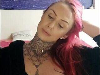 Sensual Babe SMOKING HOT with Tattoo Tease