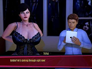 Big tits babe gets pussy creampied and cumshot in exposed game episode 3