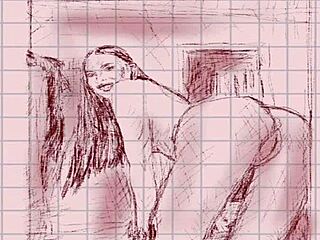 i’m sketching a wild milf for hentai fans
