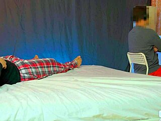 wife cheats with husband's friend at home