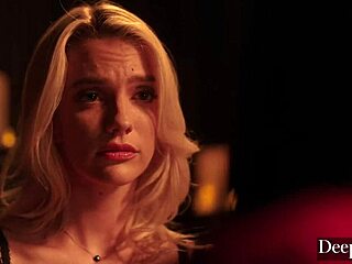 Blindfolded Beauty Kenna's Deepthroat vs Bondage