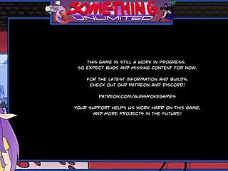 i'm watching something unlimited part 134 with blonde big tits anime girl