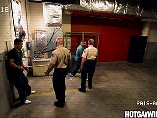 two inmates caught in office oral