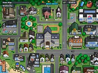 tattooed goth massage therapist rides big white cock in public while colleague watches