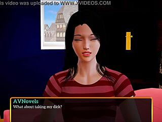 I explore my new family in erotic cartoon