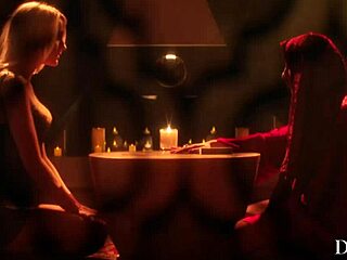 Blindfolded Beauty Kenna's Deepthroat vs Bondage