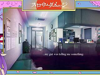 Muscular Japanese Vtuber in gay porn: Slow damage part 6