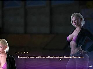 Ava's Big Tits And Ass On Desk During Shopping Fuck