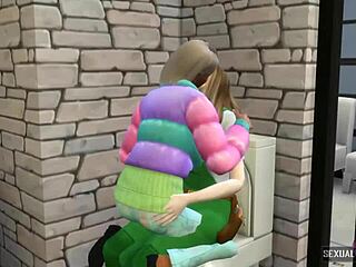 Hot animated plumber gets her clients off with sex