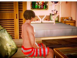 in hospital nurse dominates patient with anal licking groping submission breeding island remake