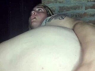 Blonde Slut Toys Her Ass Alone!