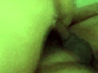 i was just gonna rub my pussy on his dick but couldn't stop teasing with big tits and ass