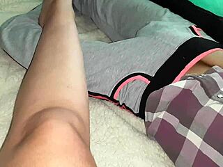 Girls fly orgasm in tent with moaning!