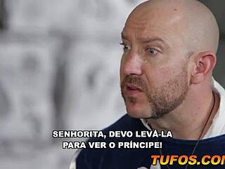 Two Maidens Give Blowjob To Servant In Cinderella Parody