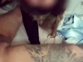 i was just gonna rub my pussy on his dick but couldn't stop teasing with big tits and ass