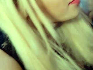 Gorgeous T-Girl Sucking Horny Transsexual Knob