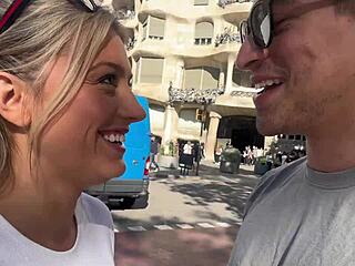 Hey, check this hard fuck with the tour guide in Barcelona, featuring blowjob and doggystyle outdoor action trailer