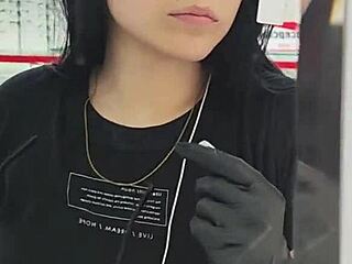 Real Madrid Fan's Hot Colombian Girlfriend in Action