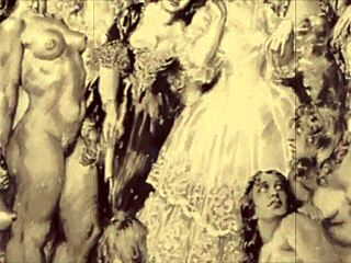 Retro Cartoon Clip Features Hairy Vintage Action from the Past