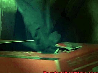 contrasting bdsm sub: gentle enema vs intense bondage domination